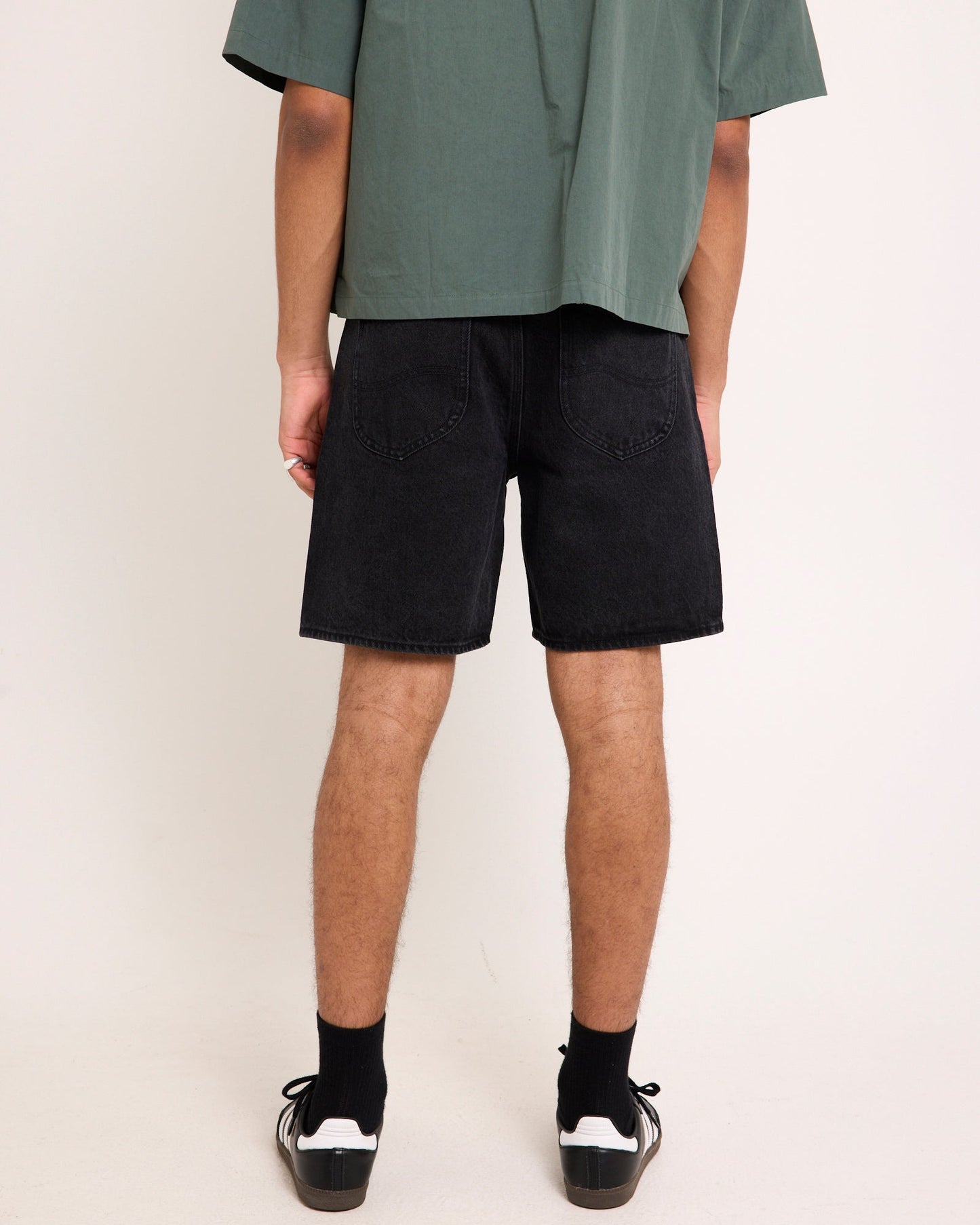 L-Four Baggy Denim Shorts