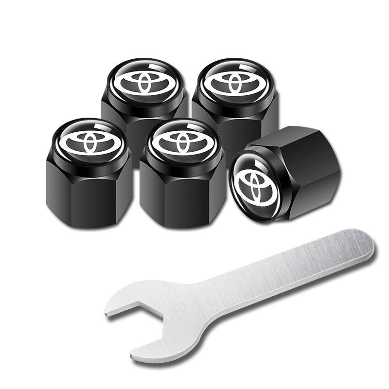 Car Tire Valve Caps – Stylish Wheel Air Valve Covers (4PCS)