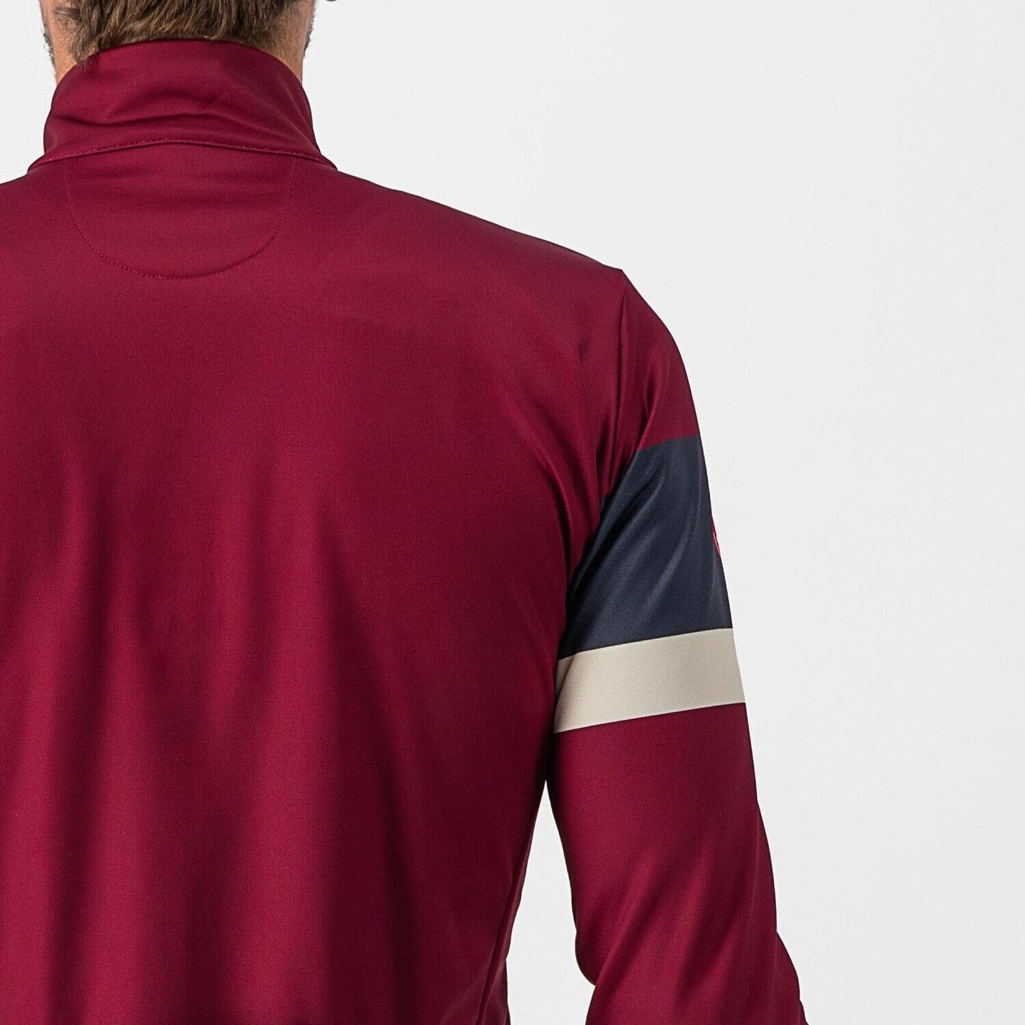 PASSISTA Long Sleeve Jersey : BORDEAUX/SAVILE BLUE