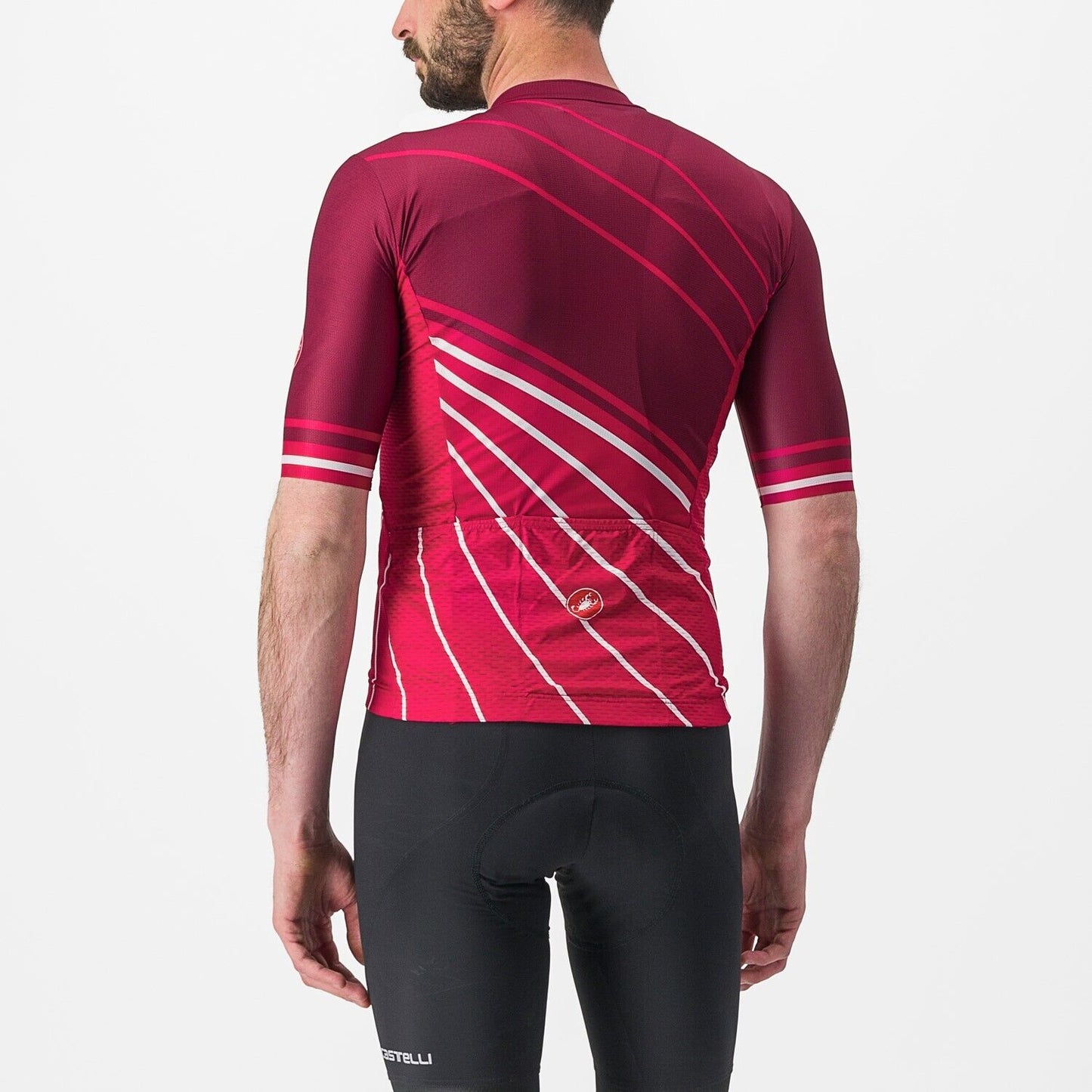 SPEED STRADA JERSEY : BORDEAUX/RED