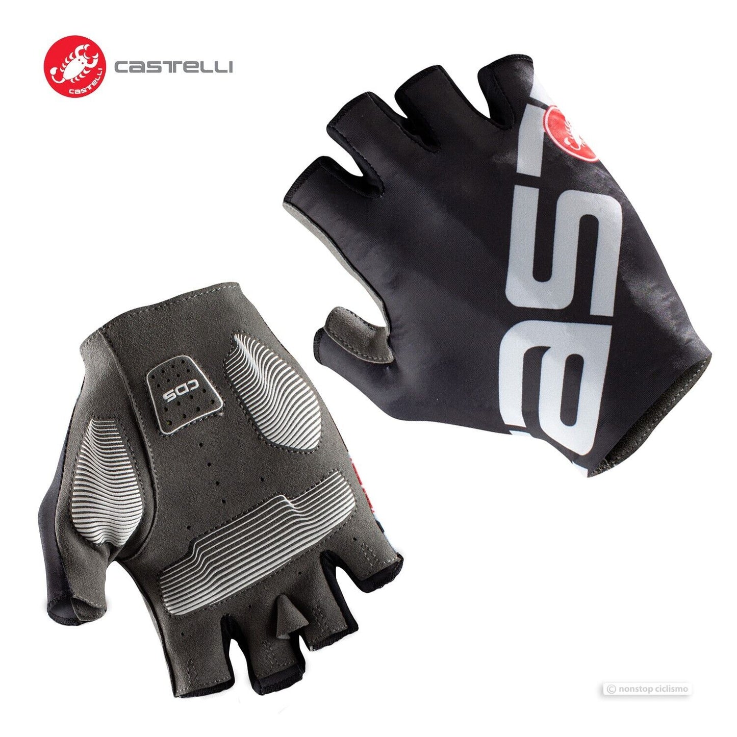 COMPETIZIONE 2 Gloves : LT BLACK/SILVER GREY
